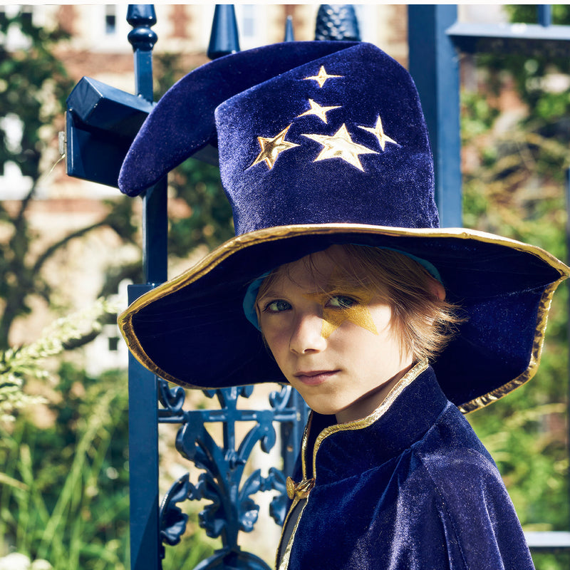 Children's Witch Cape and Hat Set